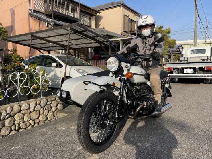 愛知県 I様 URALで新たなバイクライフ楽しんでください。