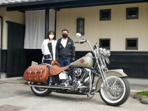 岐阜県Ｓ様　鉄馬舎スプリンガー：久しぶりのバイクです。お気を付けください。