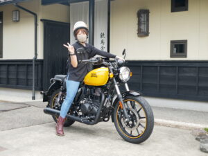 愛知県Ｎ様　久しぶりのオートバイです。お気を付けて楽しんで下さい。