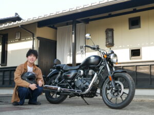 愛知県Ｋ様　念願のマイバイク。大切にしてください。今後ともよろしくお願いいたします。