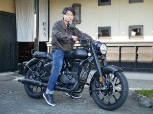 岐阜県E様　お友達とツーリング途中に遊びに来てください。今後ともよろしくお願いいたします。