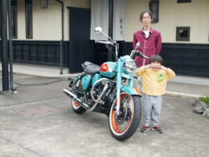 愛知県A様　GOAN納車１号です。また家族でお遊びに来てください。