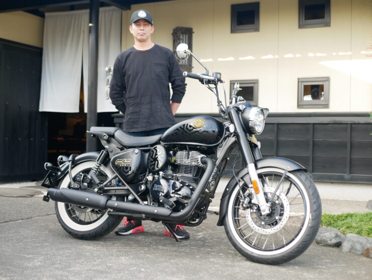 岐阜県E様　大変お似合いのバイクです。今後ともよろしくお願いいたします。