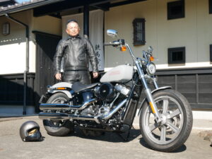 愛知県K様　オートバイが大きくなりましたのでお気を付けて運転してください。