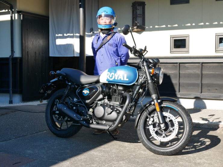 愛知県T様　レベルブルーのハンターお似合いです。またお友達と遊びに来てください。