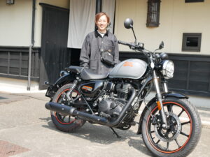 岐阜県S様　新型メテオ1号の納車です。今後ともよろしくお願いいたします。