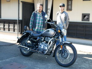 岐阜県T様　親子でバイクライフを楽しんでください。
