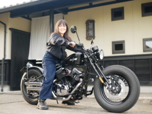 岐阜県T様　女性初のハードテイルです。また何時でも遊びに来てください。