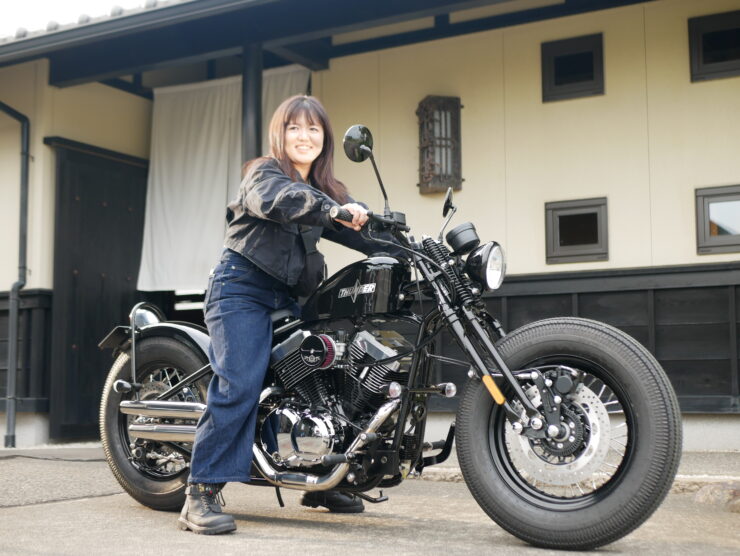 岐阜県T様　女性初のハードテイルです。また何時でも遊びに来てください。